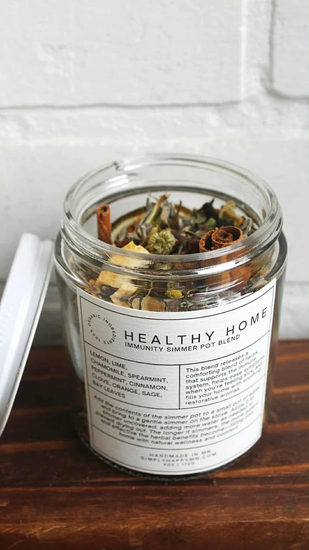 Simply Happy - Wholesale Potpourri - Healthy Home | Immunity Simmer Pot Blend4