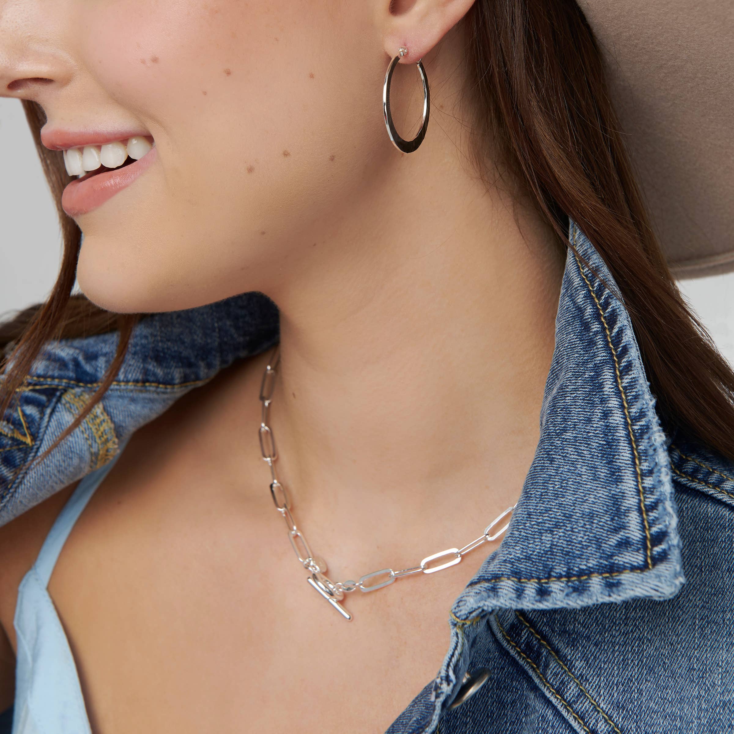 Silpada - Wholesale Hoop Earrings - Silpada 'Full Circle' Sterling Silver Hoop Earring9