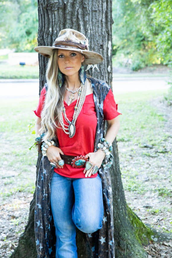 A Rare Bird Shop - Wholesale Blouse - Women's - Christmas Red Ripped Tee1