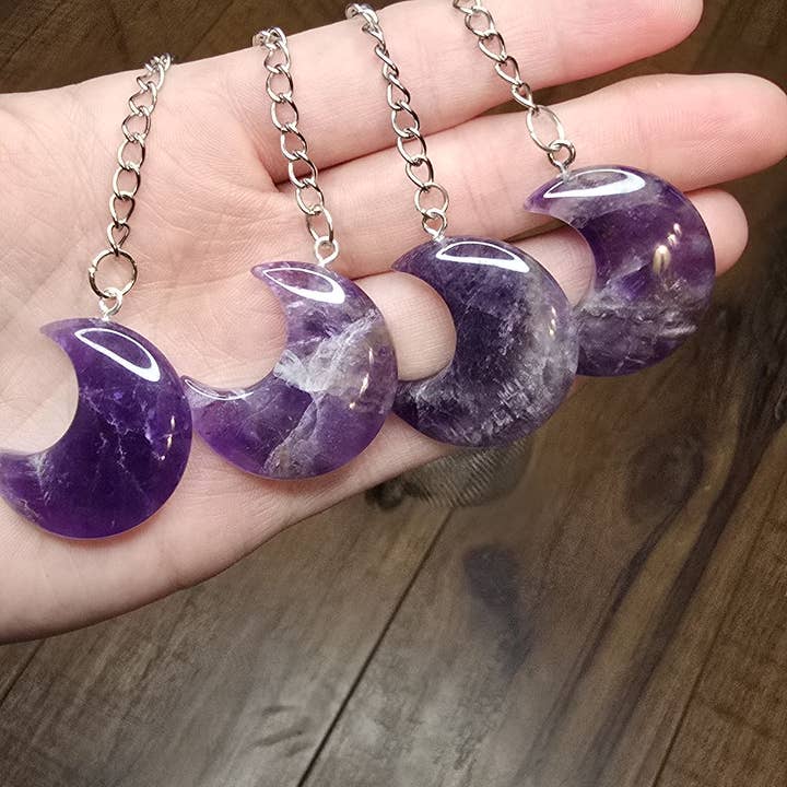 Eclectic Wallflower Boutique - Wholesale Tea Strainer/Infuser - Chevron Amethyst Moon Loose Tea Leaf Infuser1