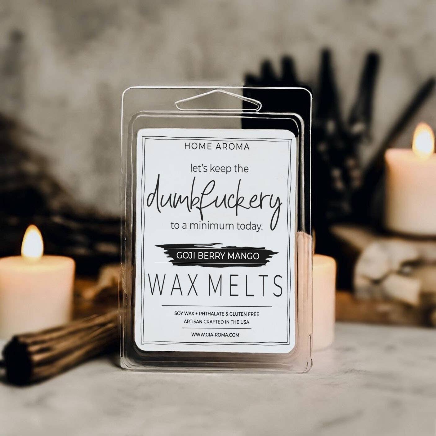 Gia Roma - Venta al por mayor Ceras perfumadas - Fragancia navideña para el hogar, cera de soja derretida, divertida idea de regalo barata24