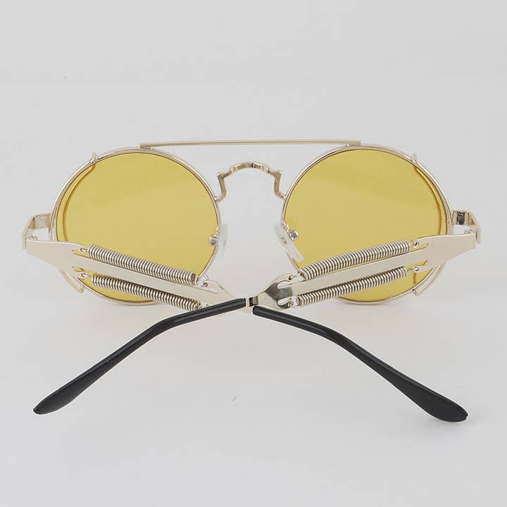 Multicolor Rounded Aviator Sunglasses for wholesale on Faire4