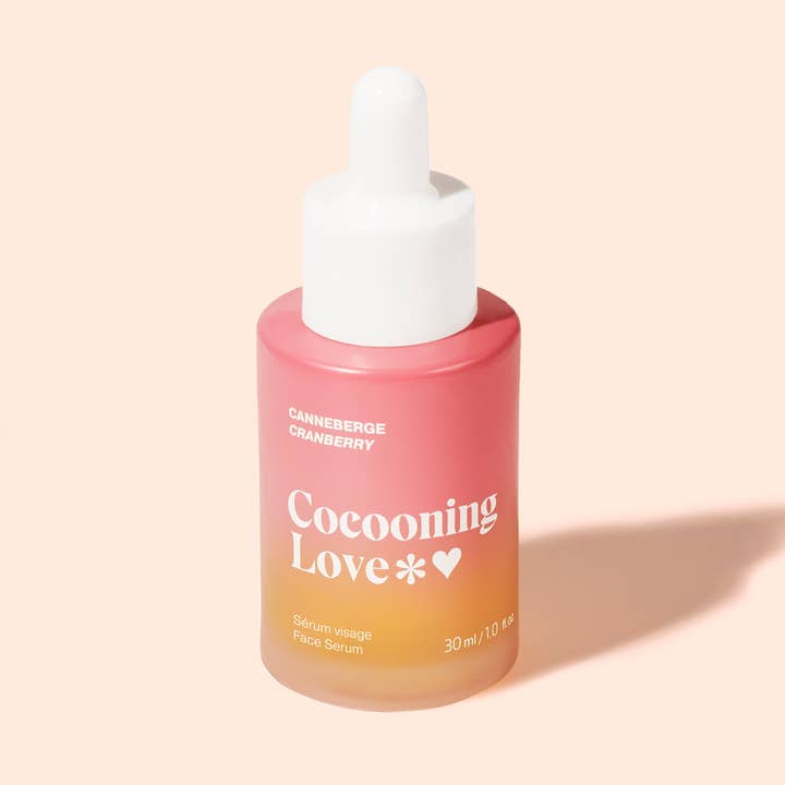 Multifunktionellt ansiktsserum för torr eller mogen hud Tranbär för wholesale av Cocooning Love