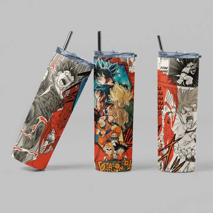 TV Collage Anime Inspired Tumbler for wholesale by The Geek Boutique