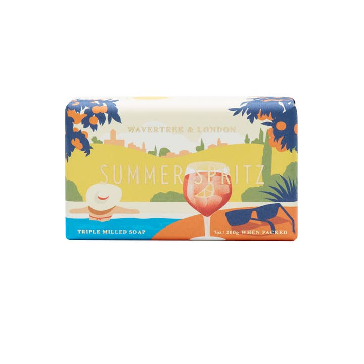 Wavertree & London - Wholesale Bar Soap - Wavertree & London Summer Spritz Luxury Soap Bars2