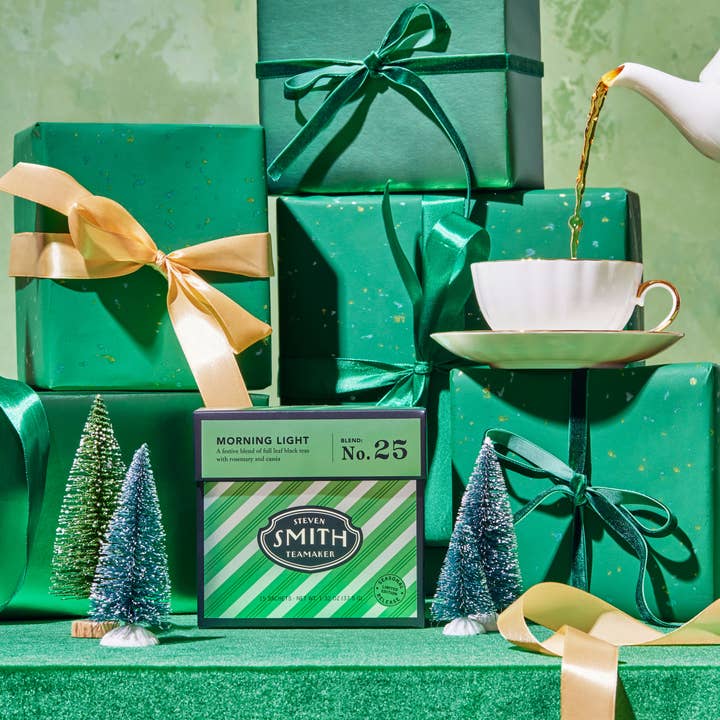 Smith Teamaker - Wholesale Tea Bags - Morning Light - Holiday Seasonal Black Tea - Retail Cartons1