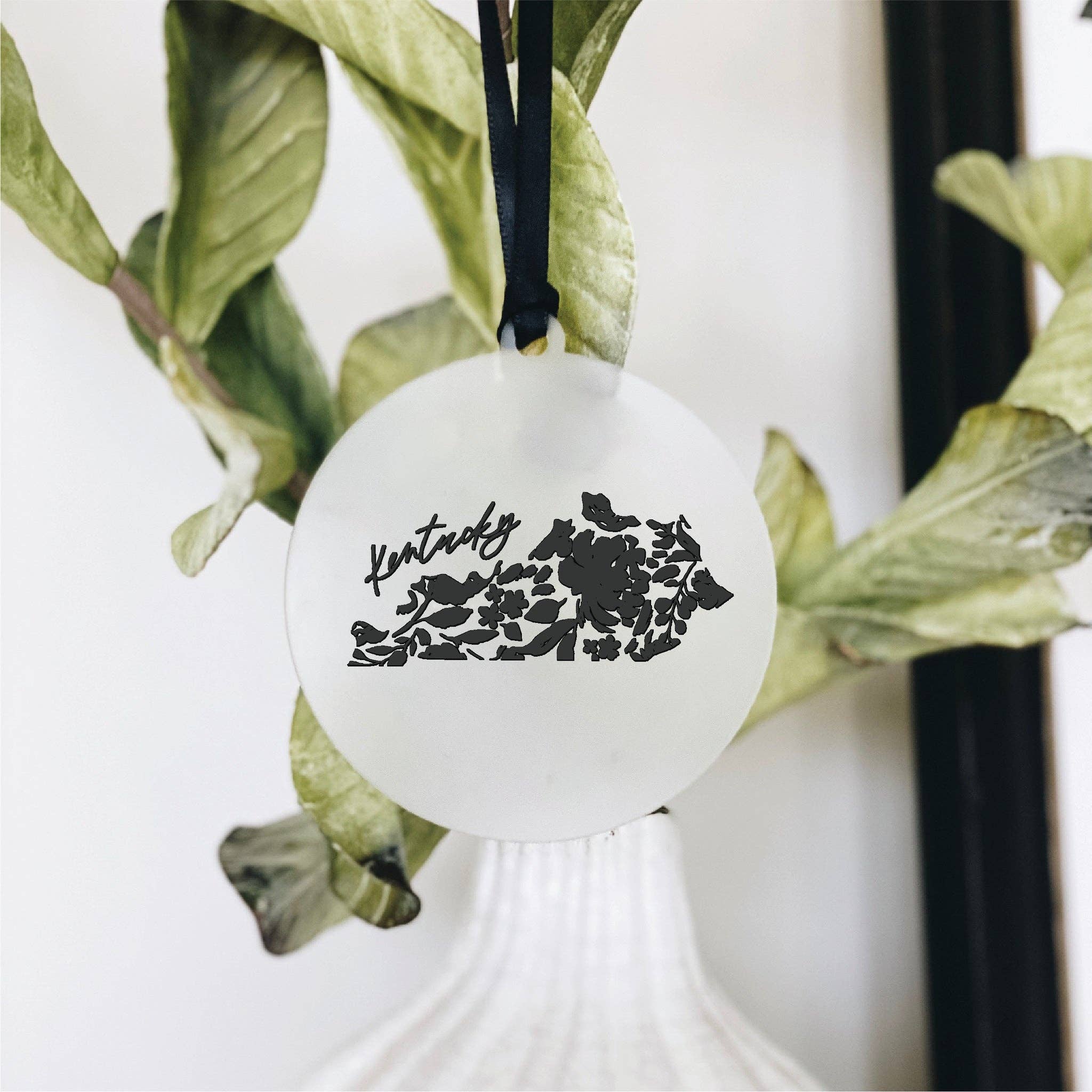 Grainwell - Wholesale Ornament - State Floral Acrylic Ornament