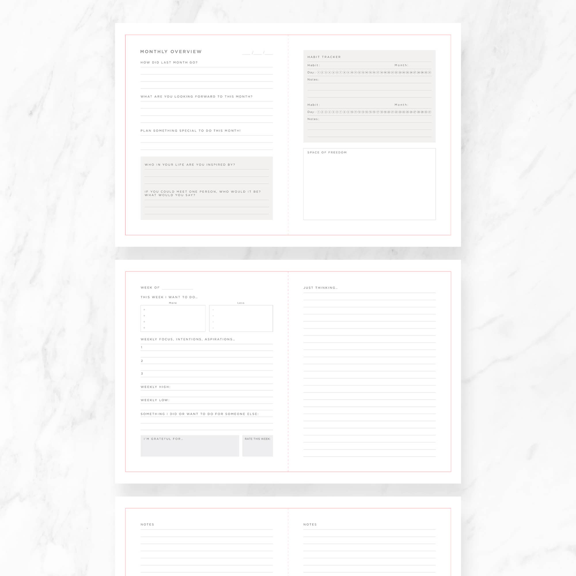 Myga - Wholesale Journal/Diary - Thoughtful Journal2