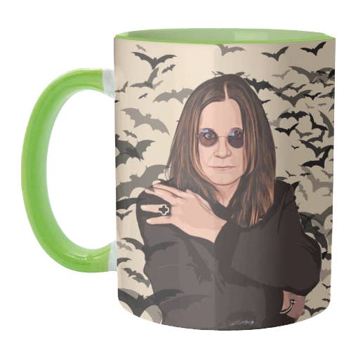 ART WOW – wholesale Coffee mug – Mugs 'Ozzy & Bats' by DOLLY WOLFE5