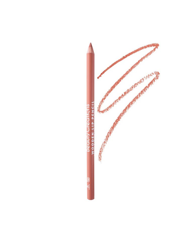 Beauty Creations BCWLL-02 Latte Trä Läpppenna - 12 st för wholesale av PINEAPPLE Beauty