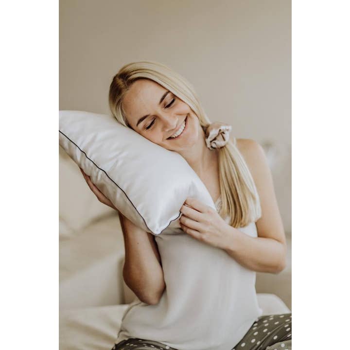 ilks - Wholesale Bedding Pillowcase/Sham - Silk Pillowcase White3