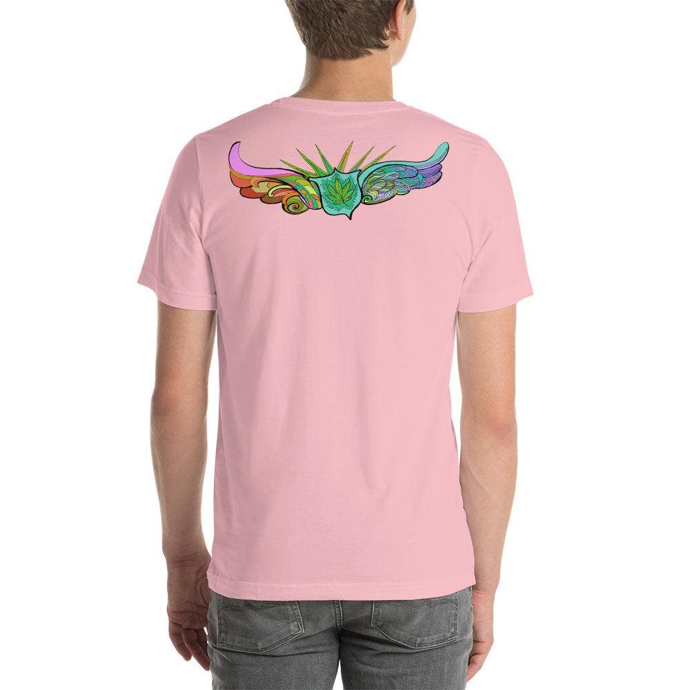 Joan Seed Studio inc. - Wholesale T-Shirt (Graphic) - Unisex - Cannabis Airlines Unisex Essential Fit Crew Neck T-Shirt10