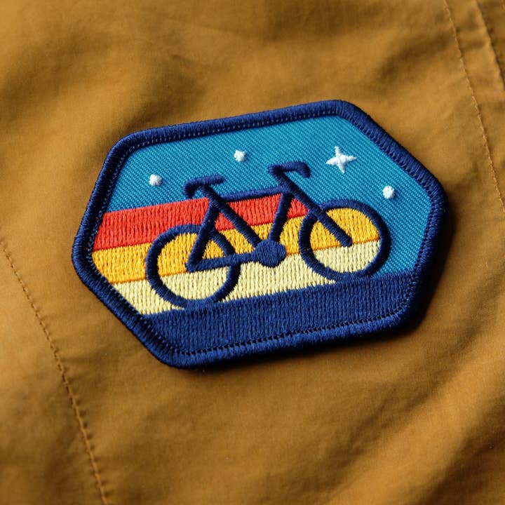DKNG Studios - Wholesale Patch - Cyclist - Embroidered Patch3