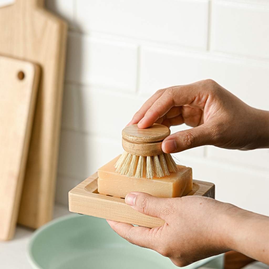 Jungle Culture – wholesale Städborste – Ersättningsborsthuvud för återanvändbar diskborste i bambu | Jungle Culture5