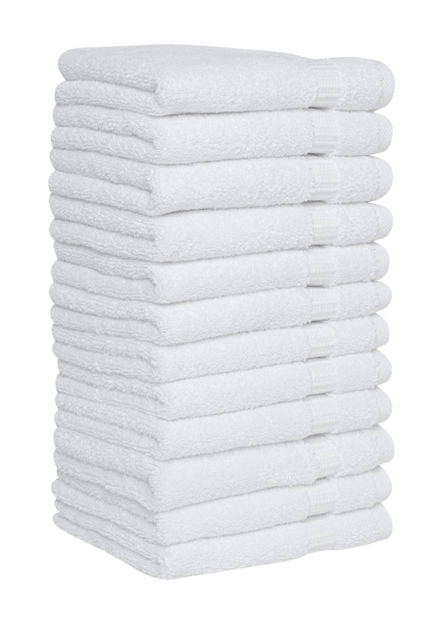 Serenity Luxury Collection 6-Piece Turkish Towels - White for wholesale on Faire6