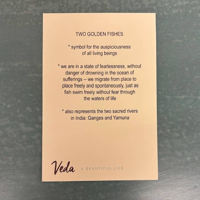 Asia West - Vendita all'ingrosso Collana con ciondolo/pendaglio - Collana con due pesci dorati 7