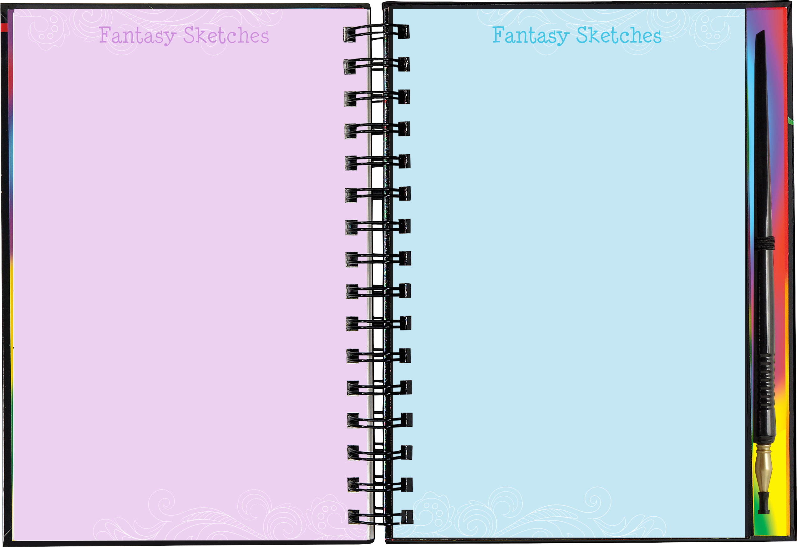 Peter Pauper Press - Wholesale Sketchbook/Sketchpad - Extreme! Fantasy Art Scratch and Sketch6