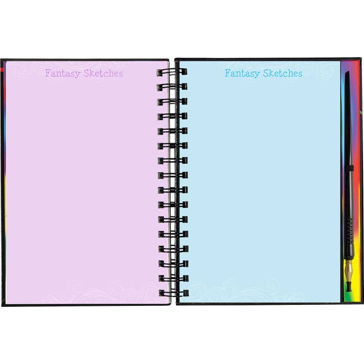 Peter Pauper Press - Wholesale Sketchbook/Sketchpad - Extreme! Fantasy Art Scratch and Sketch6