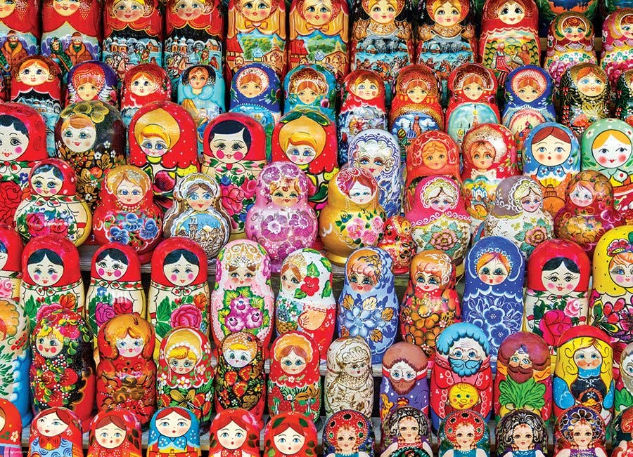 Eurographics Puzzles Europe - Wholesale Puzzle - Adult - Russian Matryoshka Dolls2