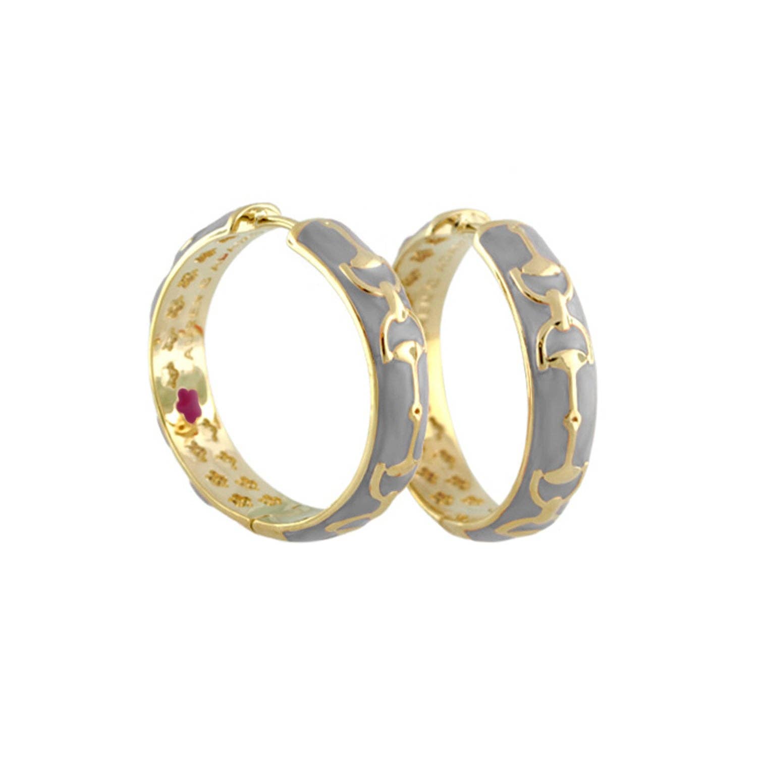 Lauren G Adams - Wholesale Hoop Earrings - Equestrian Stirrup Earrings0