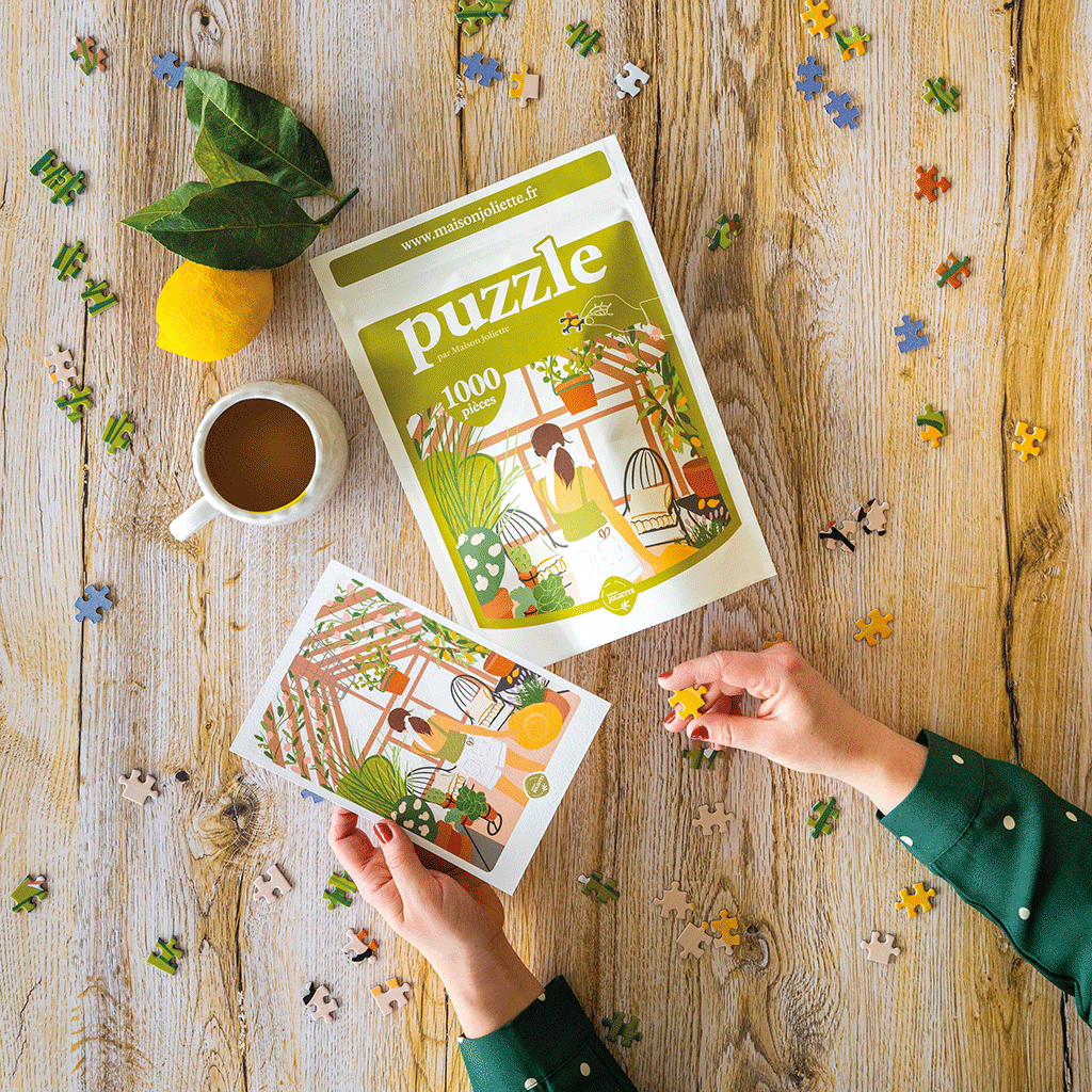 Maison Joliette - Vente Puzzle – adulte - Puzzle 1000 pièces Un dimanche à la campagne5