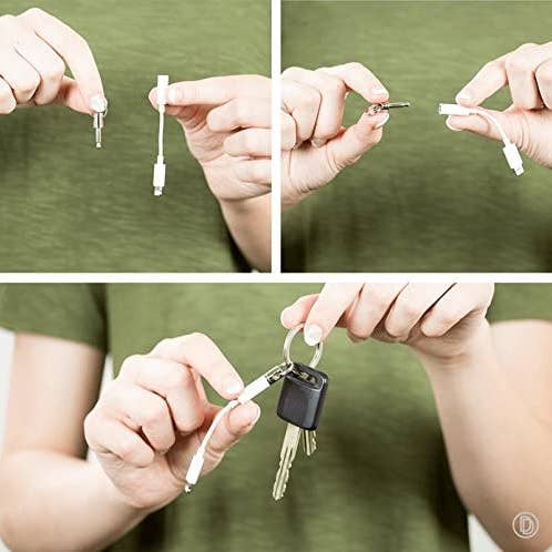 UFO Tops – wholesale Keychain – Unisex – Dongle Dangler Keychain for 3.5mm Headphone Jack Adapter