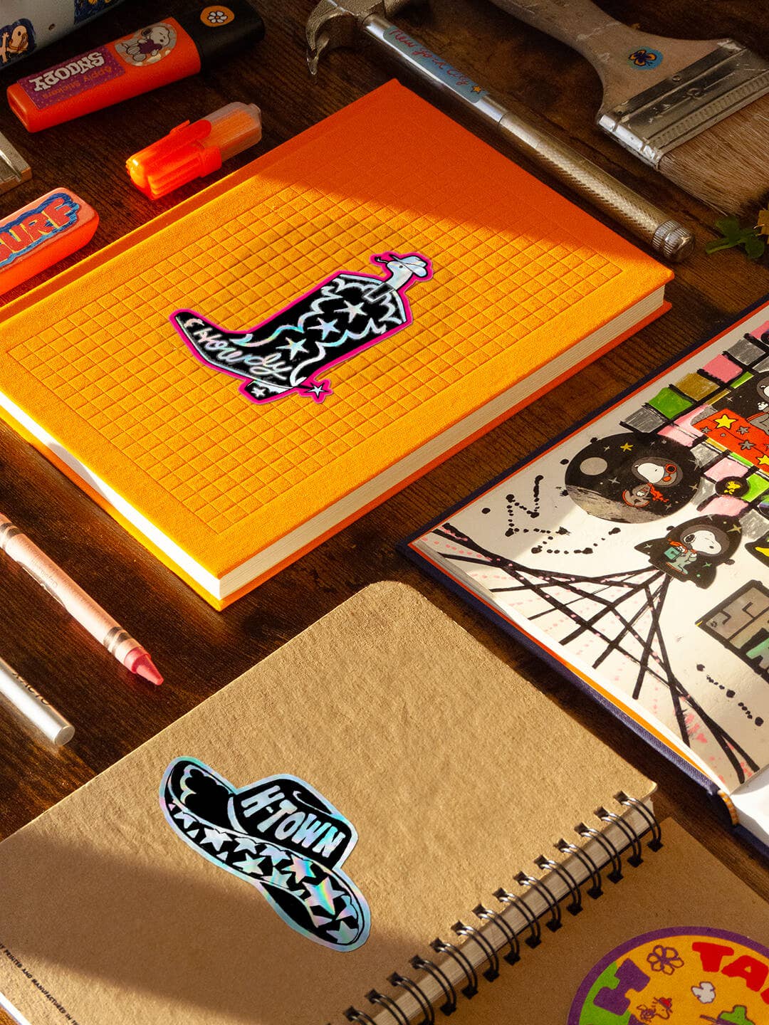 Apply Stickers – wholesale Sticker – Howdy Boot - Die-Cut Sticker (Valentines)1