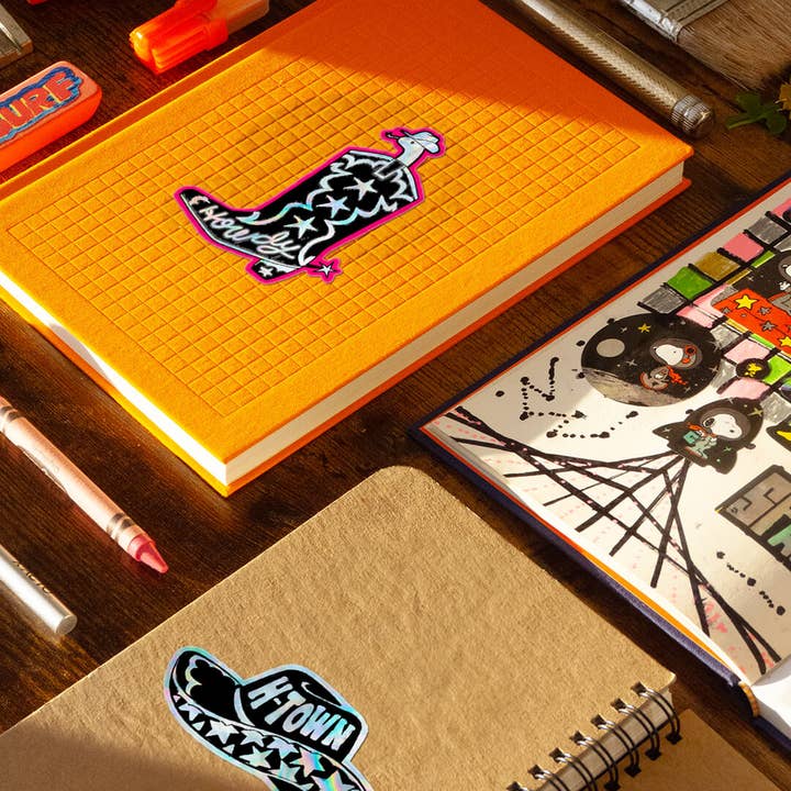 Apply Stickers – wholesale Sticker – Howdy Boot - Die-Cut Sticker (Valentines)1