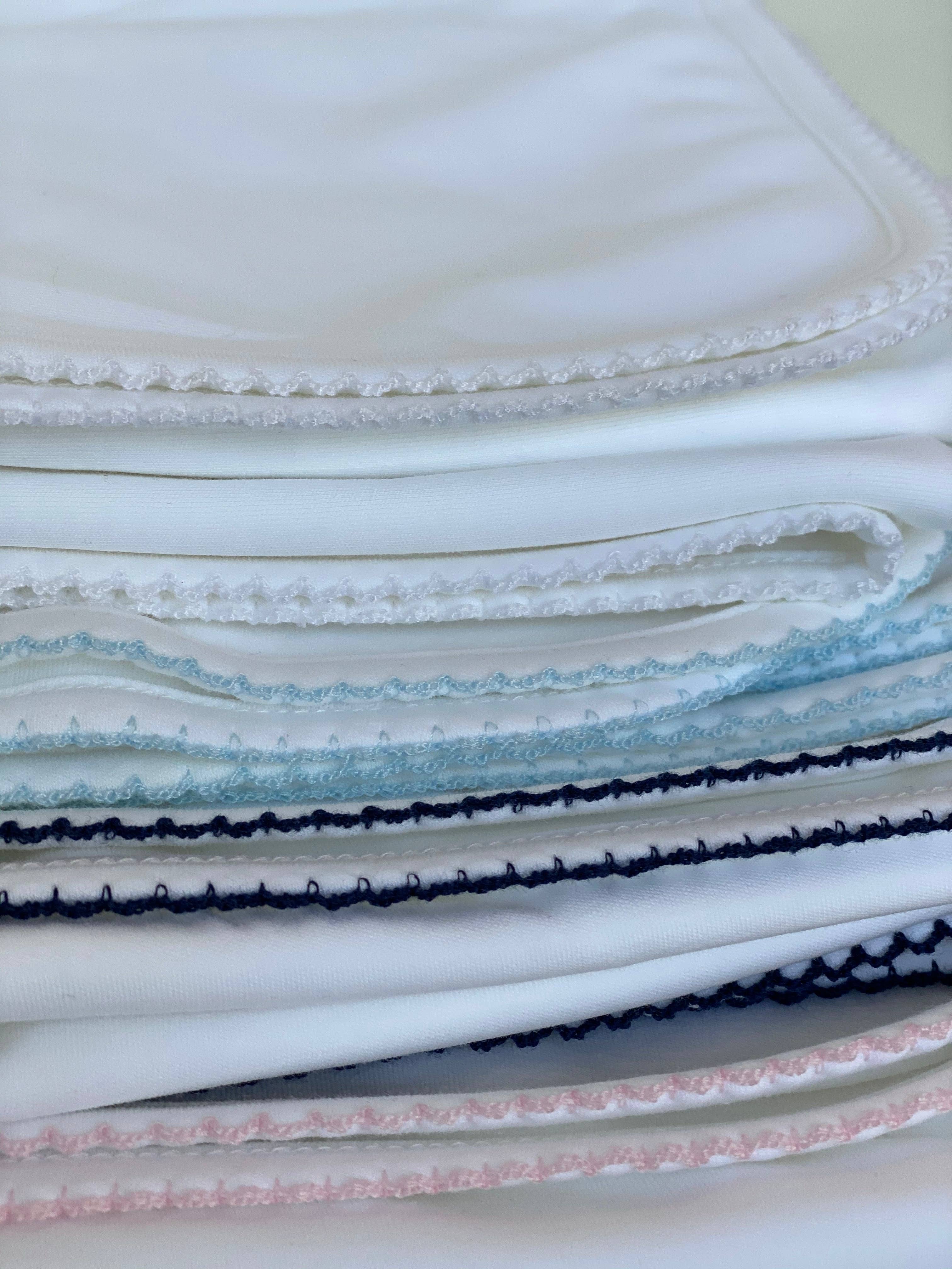 Cute as Buttons – wholesale Filtar – Barn och baby – Vit Pima Filt1