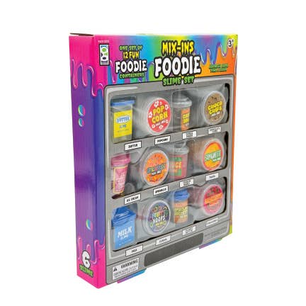 Geddes - Wholesale Putty/slime – Child - MIX-INS FOODIE SLIME SET  6/INNER1