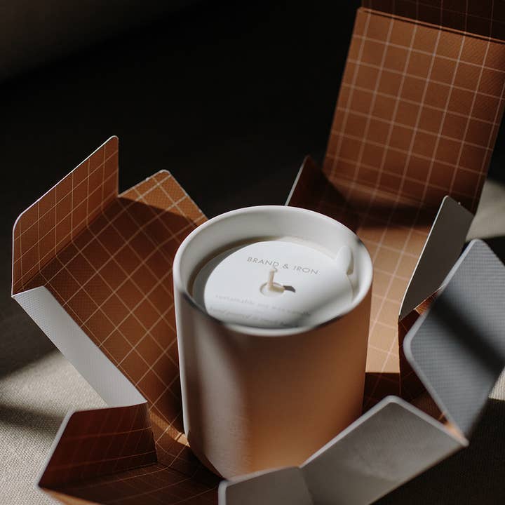 Brand & Iron - Wholesale Jar/Filled Candle - Laconic Collection: Bonhomie1