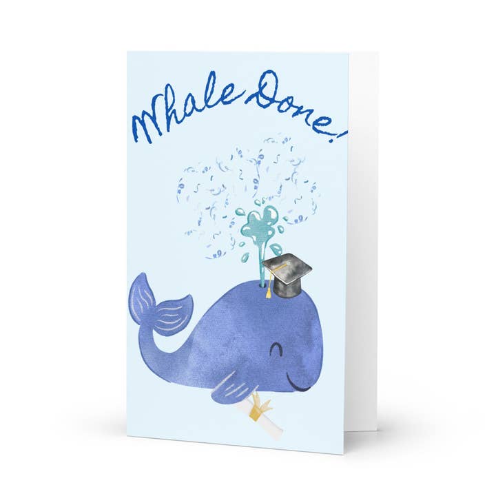 Whale Done Grad for wholesale by Wishbrush