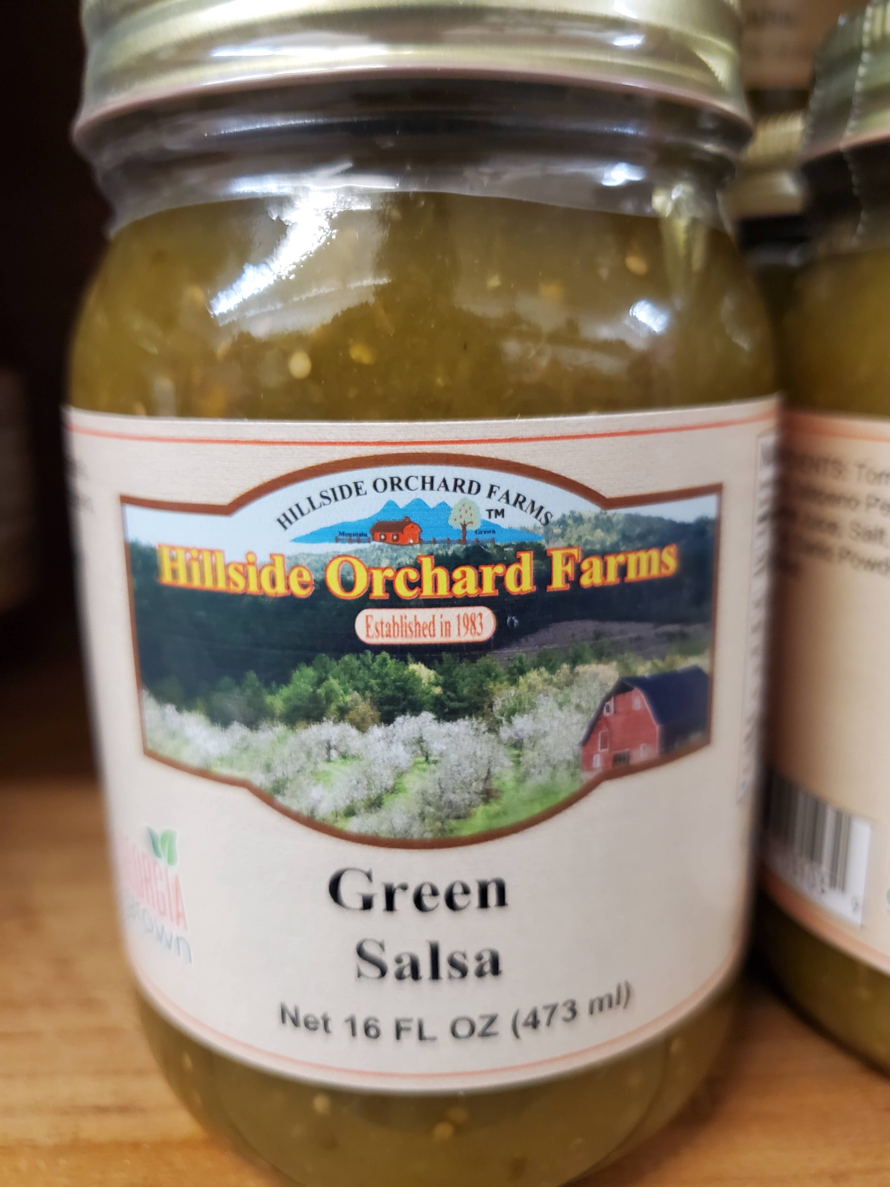 Hillside Orchard Farms - Wholesale Salsa - Green (Tomatillo) Salsa