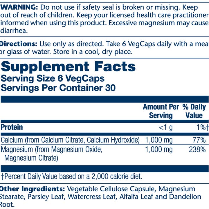 Solaray - Wholesale Oral Supplement/Vitamin - Calcium & Magnesium Citrate1