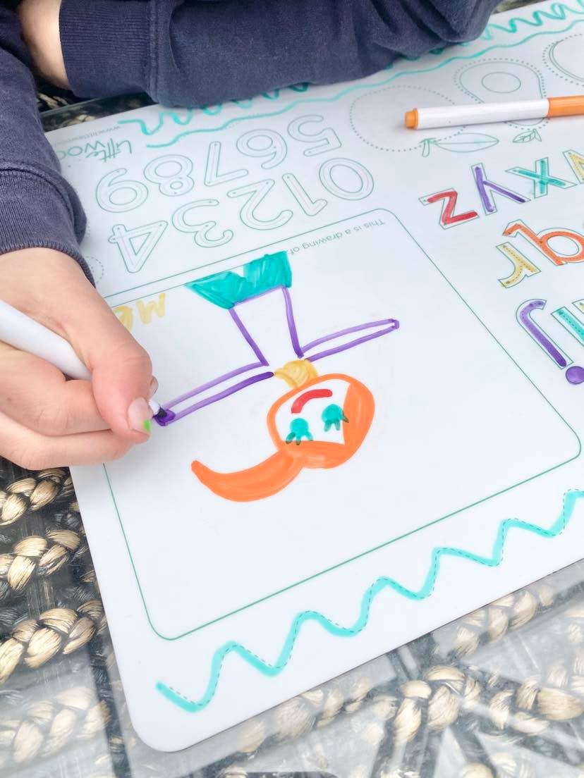 Little Woods - Wholesale Placemat - Reusable Activity Mat | Silicone Placemat1