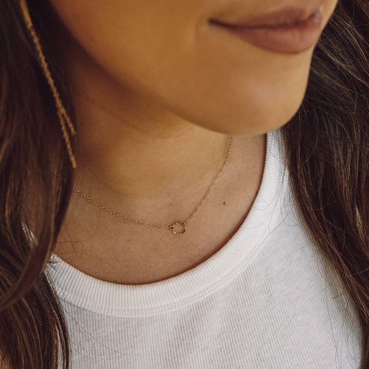 Rippie Mae - Wholesale Pendant/Charm Necklace - Simple Circle Necklace3