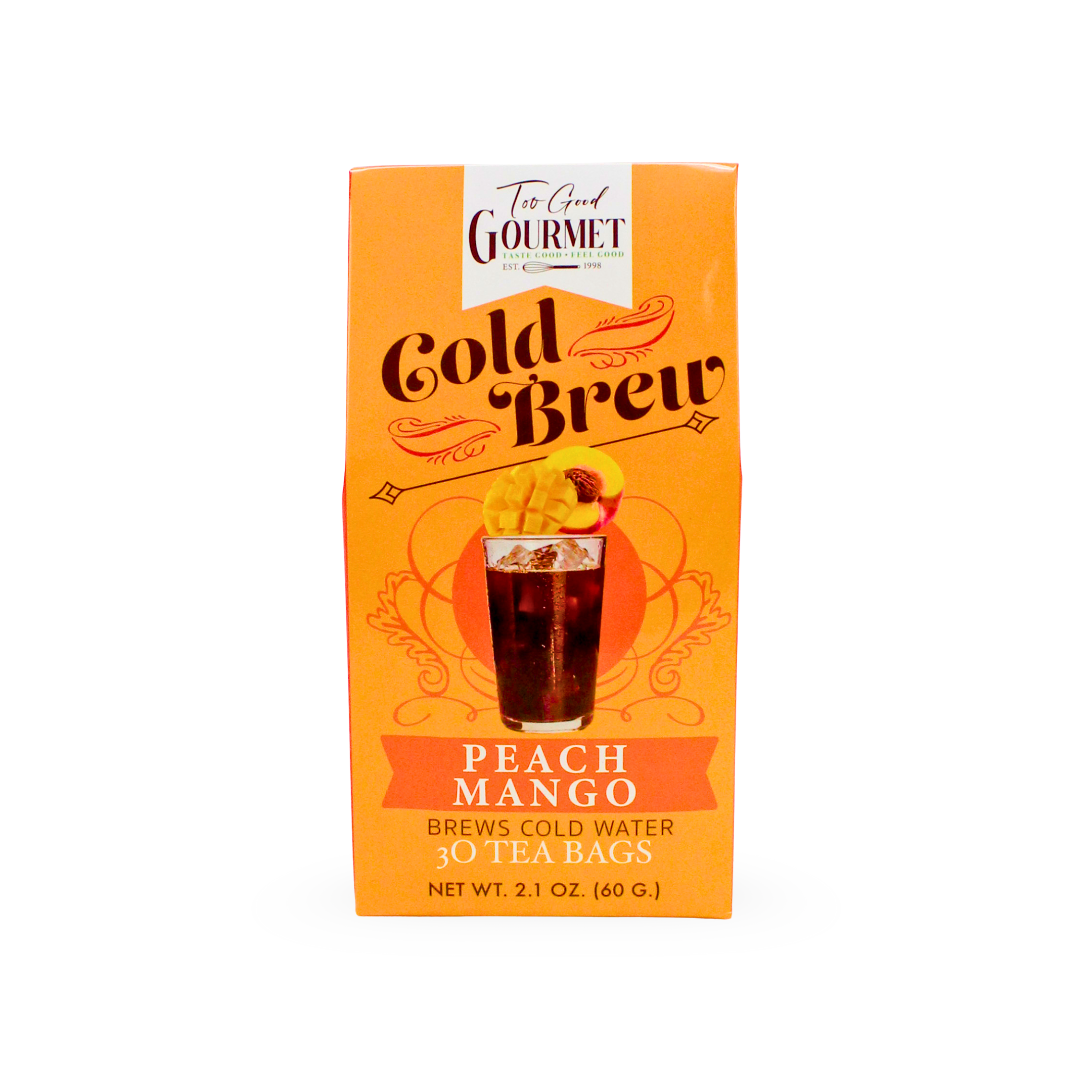 Too Good Gourmet – wholesale Drink mix – Sweet Tea Cold Brew - Peach Mango, Strawberry, and Lemonade4