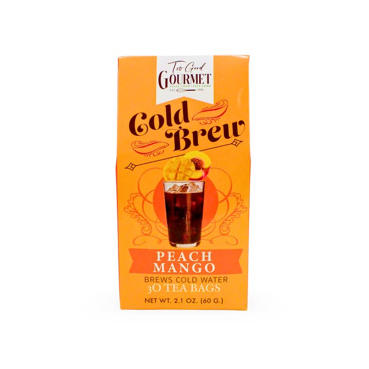 Too Good Gourmet - Wholesale Drink Mix - Sweet Tea Cold Brew - Peach Mango, Strawberry, and Lemonade0