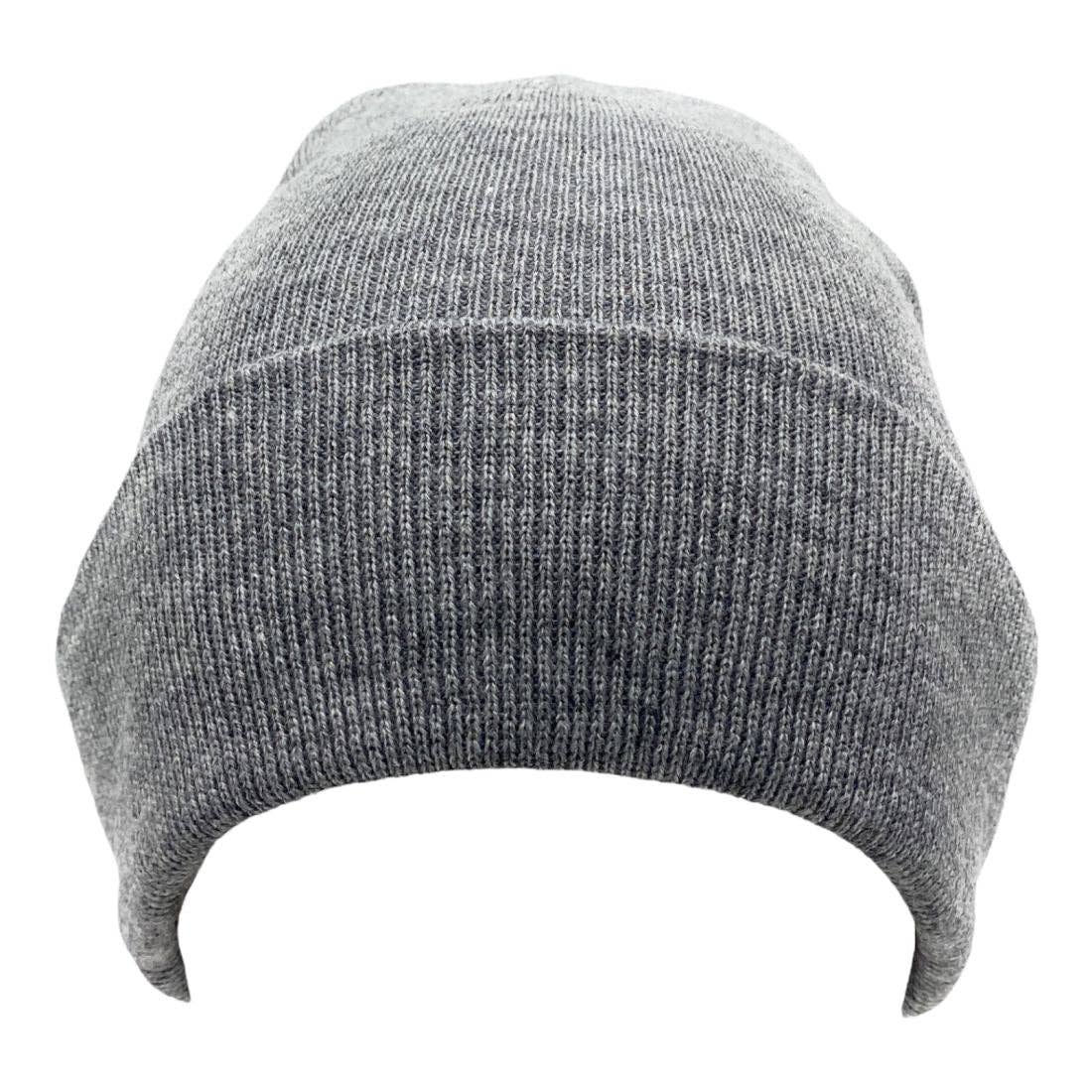 The Park Wholesale - Vente Bonnet – unisexe - Bonnets et bonnets de luge à revers en tricot doux, en vrac, multicolore, uni, blanc, vente en gros27