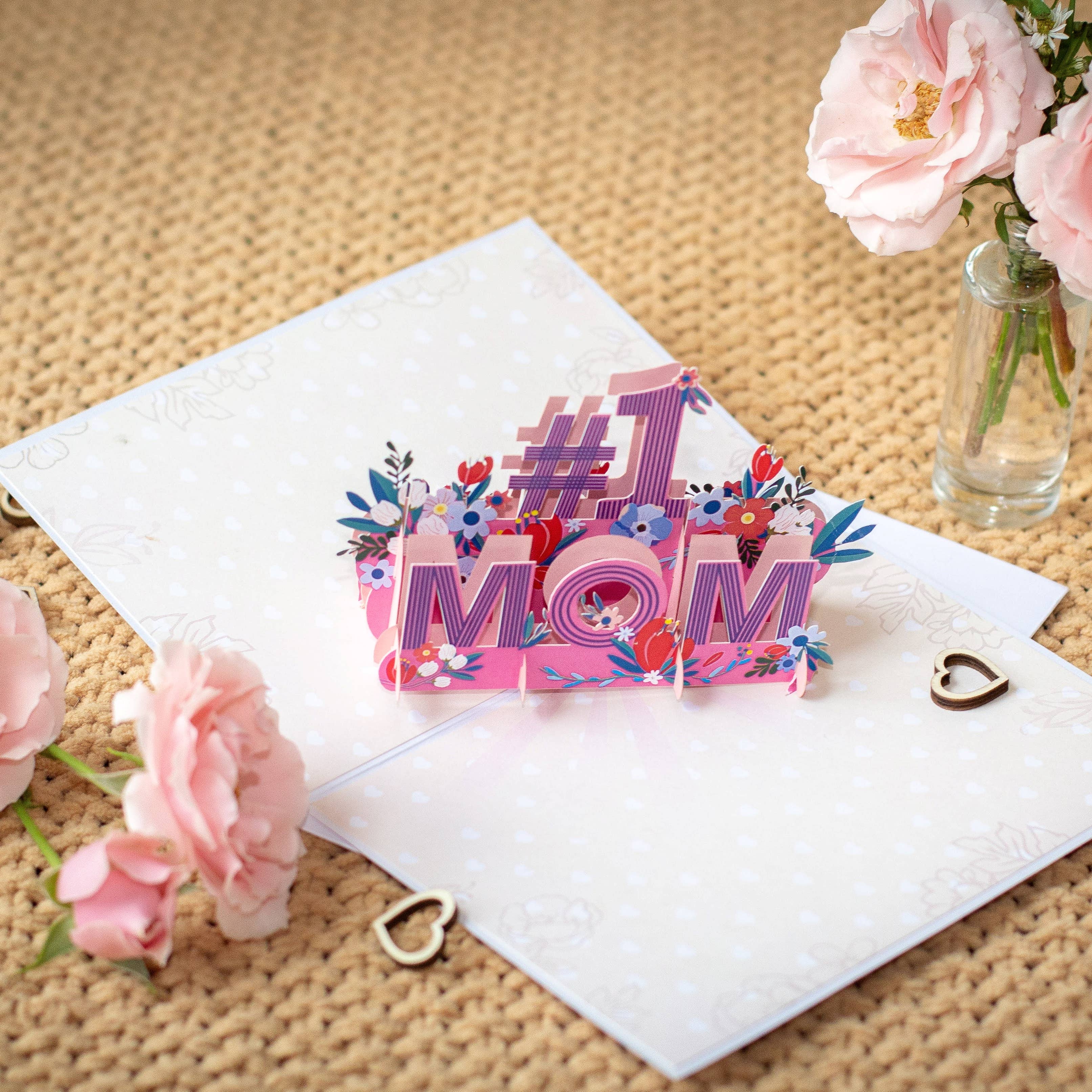 Cardstalked – Engroshandel Morsdagskort – #1 Mom Pop-up-kort - Unik & Tankevækkende gave til mor5