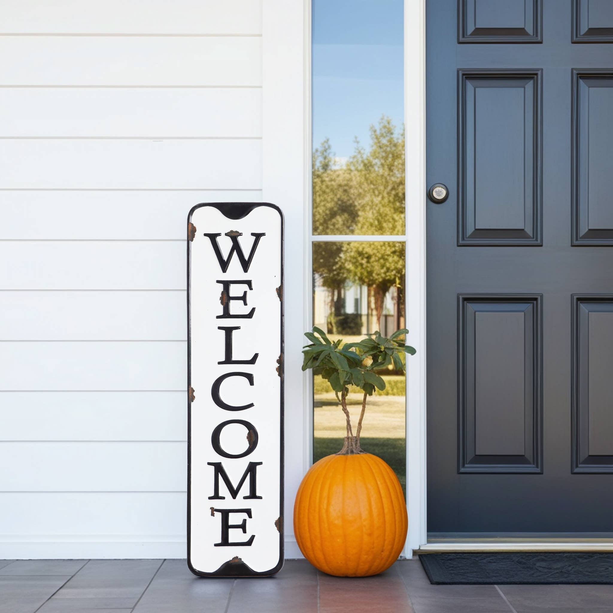 Paris Loft Inc - Wholesale Sign - Welcome Carved Metal Wall Sign Home Decor3