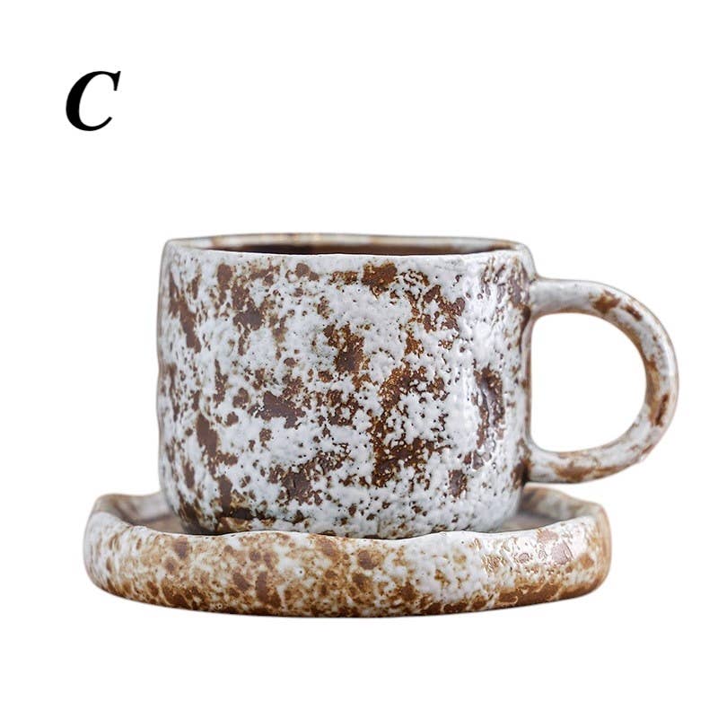 Homerely (We Cover All Import Duties) - Wholesale Coffee/tea cup - Nordic Style Ceramic Coffee Cup & Saucer Set2