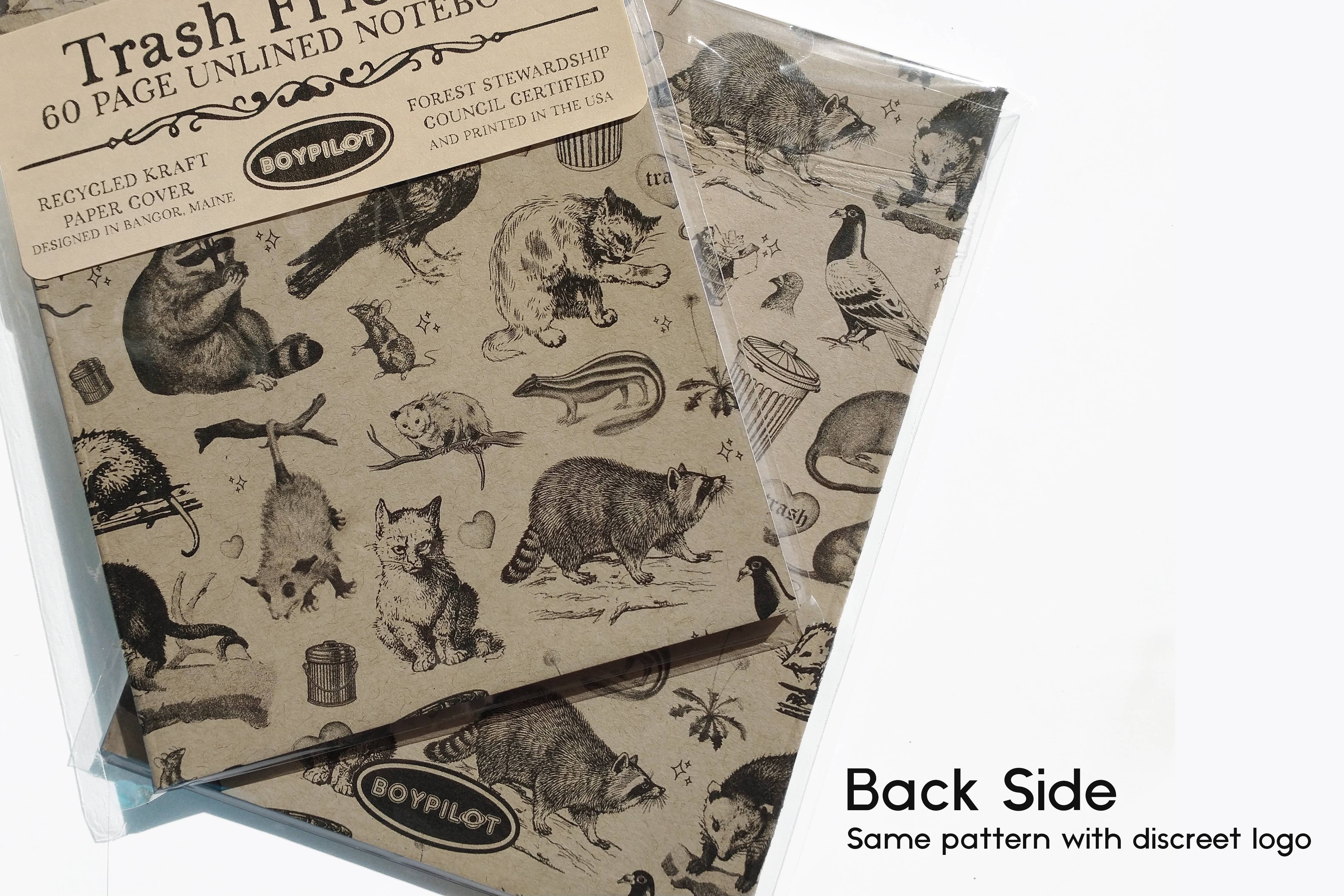 BoyPilot Goods - Wholesale Notebook - Trash Friends Notebook4