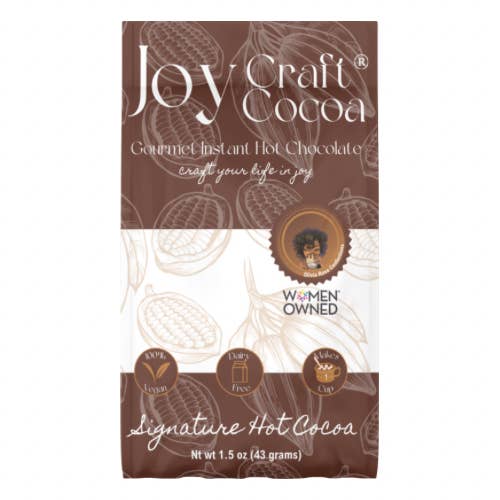 Signature Hot Cocoa 1.5 oz for wholesale by Joy Craft Cocoa