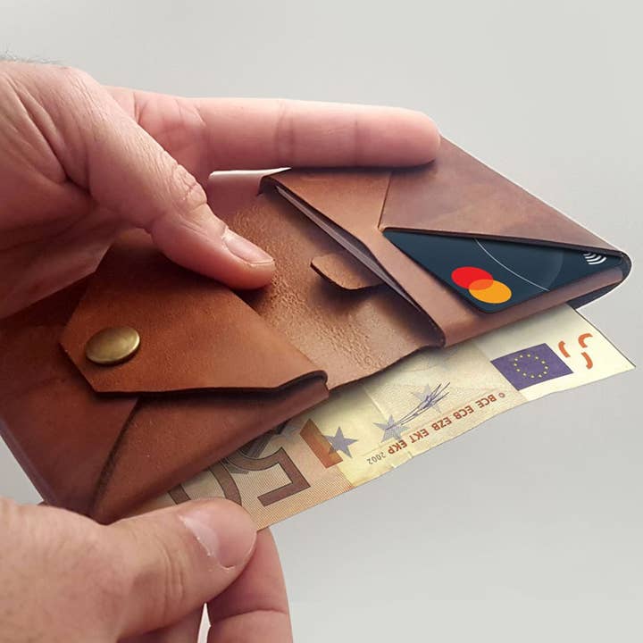 Lejiled - Wholesale Wallet - Men's - Le N°03 Leather Bifold with Coin Pocket4