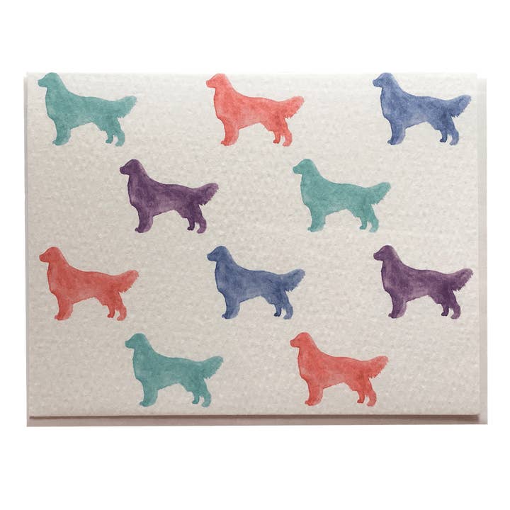 Carte et papeterie aquarelle pour chiens pour la vente par Allie & Elle