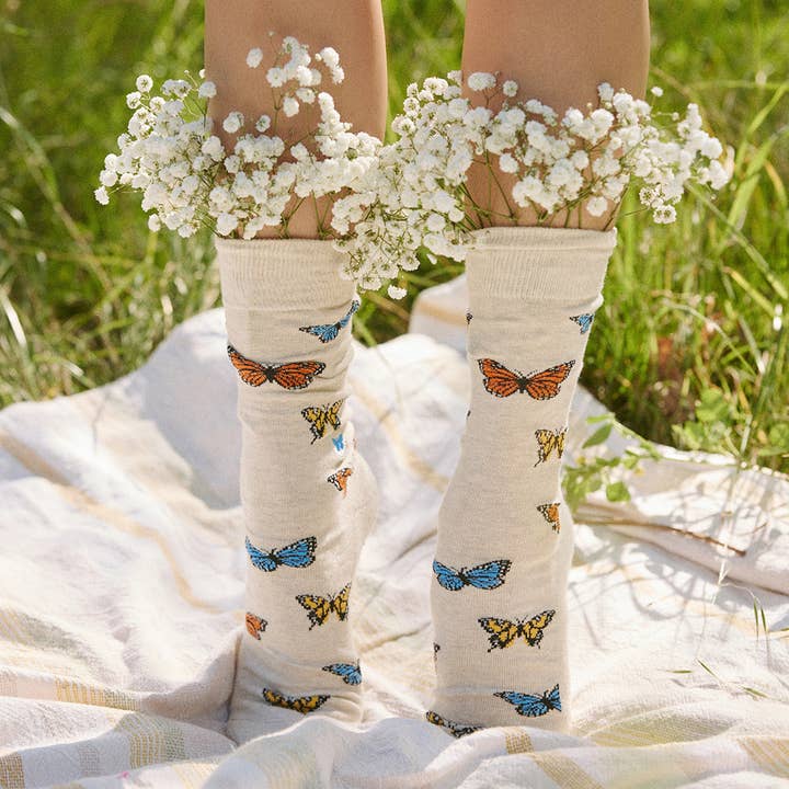Conscious Step - Wholesale Socks - Unisex - Socks that Protect Butterflies6