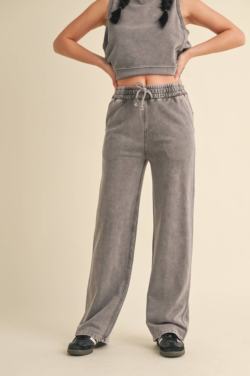 KIMBERLY C - Wholesale Pants - Women's - Mineral Wash Pants16