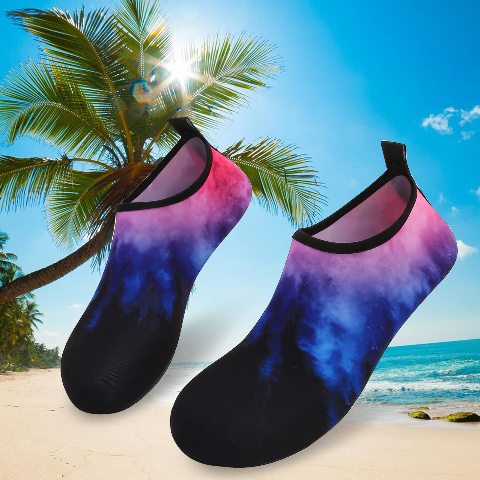 Shop Lev - Wholesale Water Shoes - Women's - Unisex Anti-Slip Socks Quick Dry Beach Water Shoes [Pck] -154
