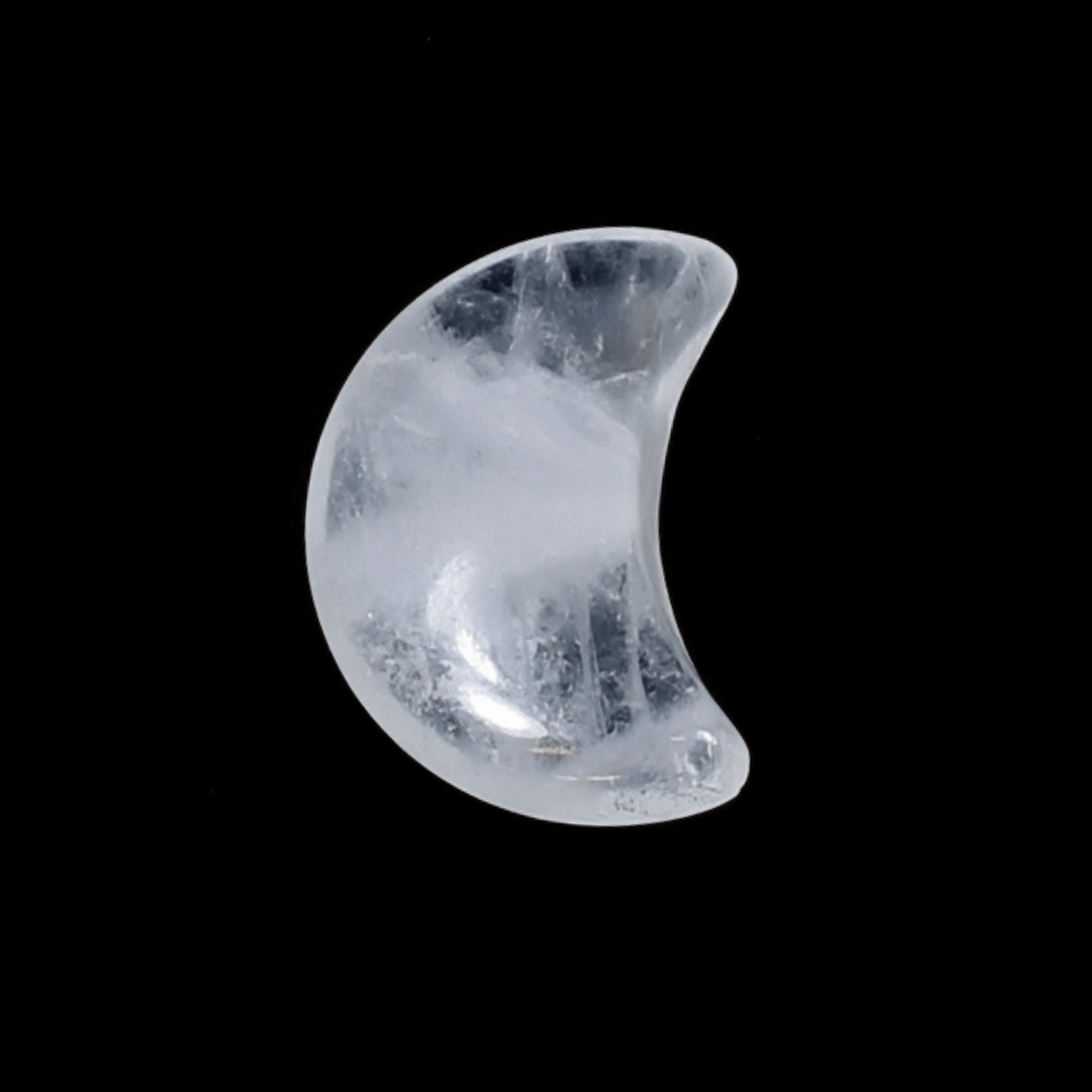 The Psychic Tree - Wholesale Spiritual Stone/Crystal - Healing Mini Moon Crystal - Clear Quartz1